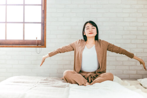 夢占いの結果を知り、気持ちが前向きになった女性